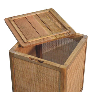 Larissa Storage Box | Solid Mango Wood | Lift-Up Blanket Chest