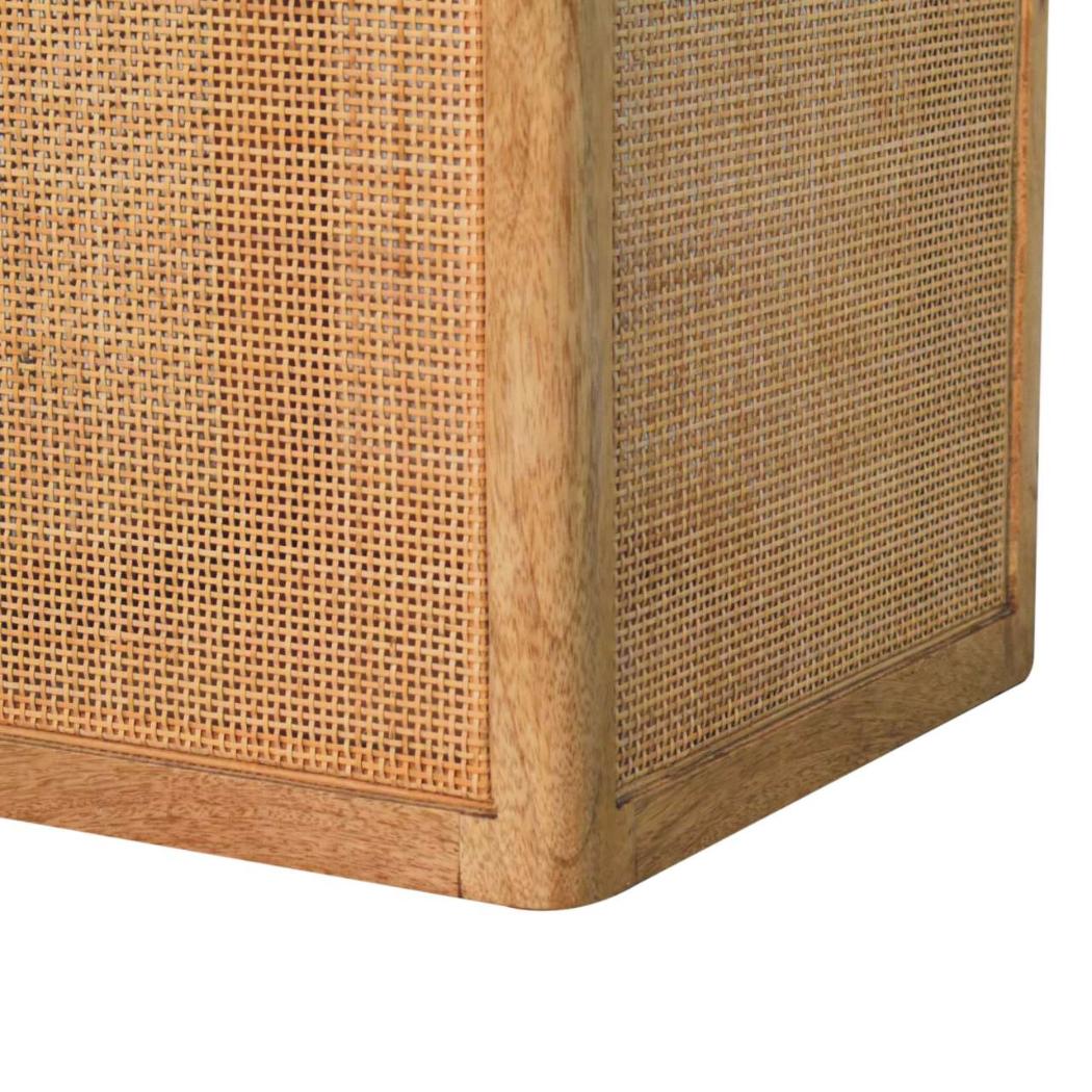 Larissa Storage Box | Solid Mango Wood | Lift-Up Blanket Chest