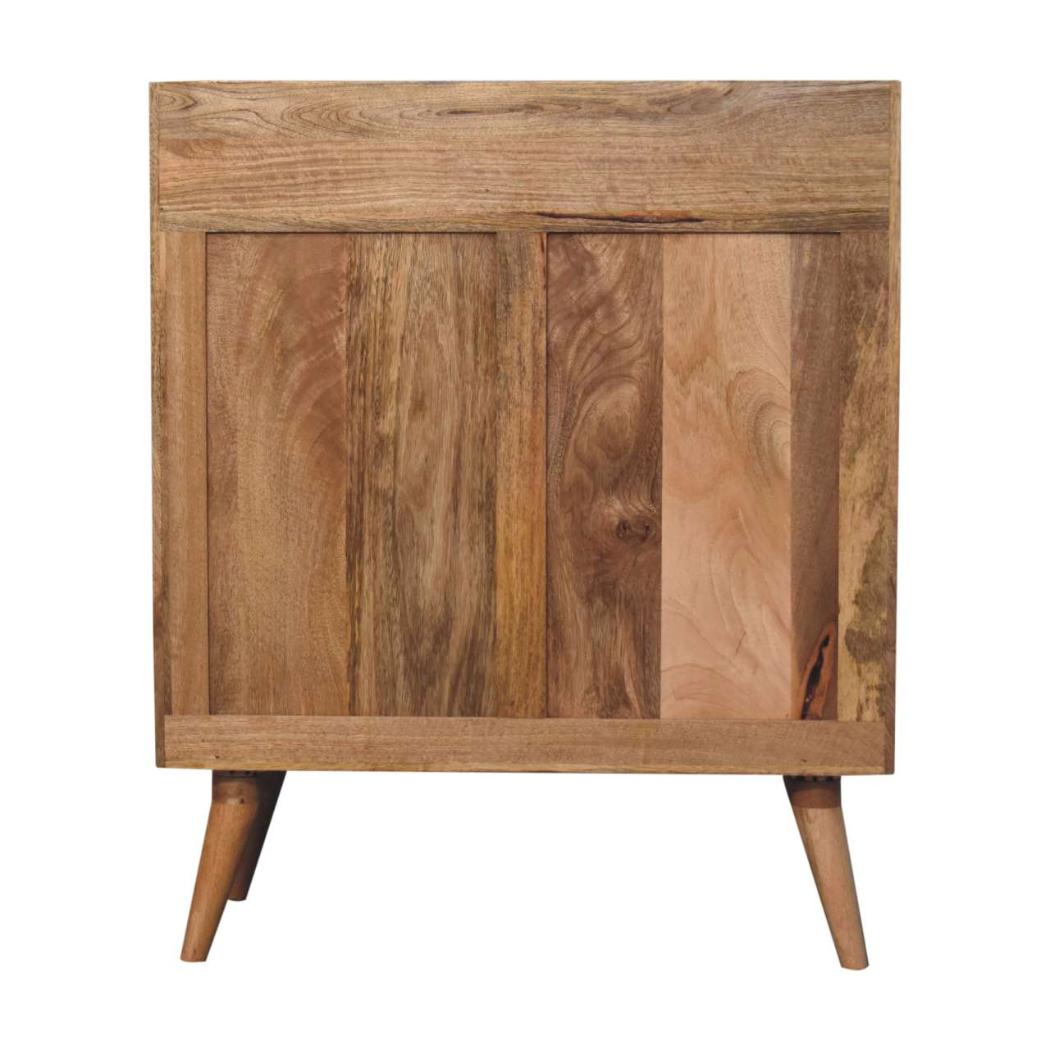 Larissa T-Bar Raised Cabinet | Elevated Storage | Sculptural Design