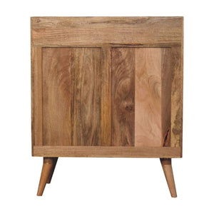 Larissa T-Bar Raised Cabinet | Elevated Storage | Sculptural Design