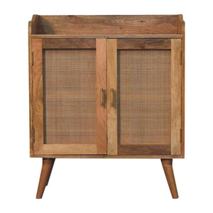 Larissa T-Bar Raised Cabinet | Elevated Storage | Sculptural Design
