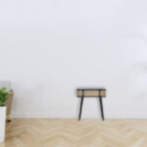 Larissa Tray Table | Solid Mango Wood | Carbon Black Finish | Removable Top Design
