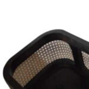 Larissa Tray Table | Solid Mango Wood | Carbon Black Finish | Removable Top Design