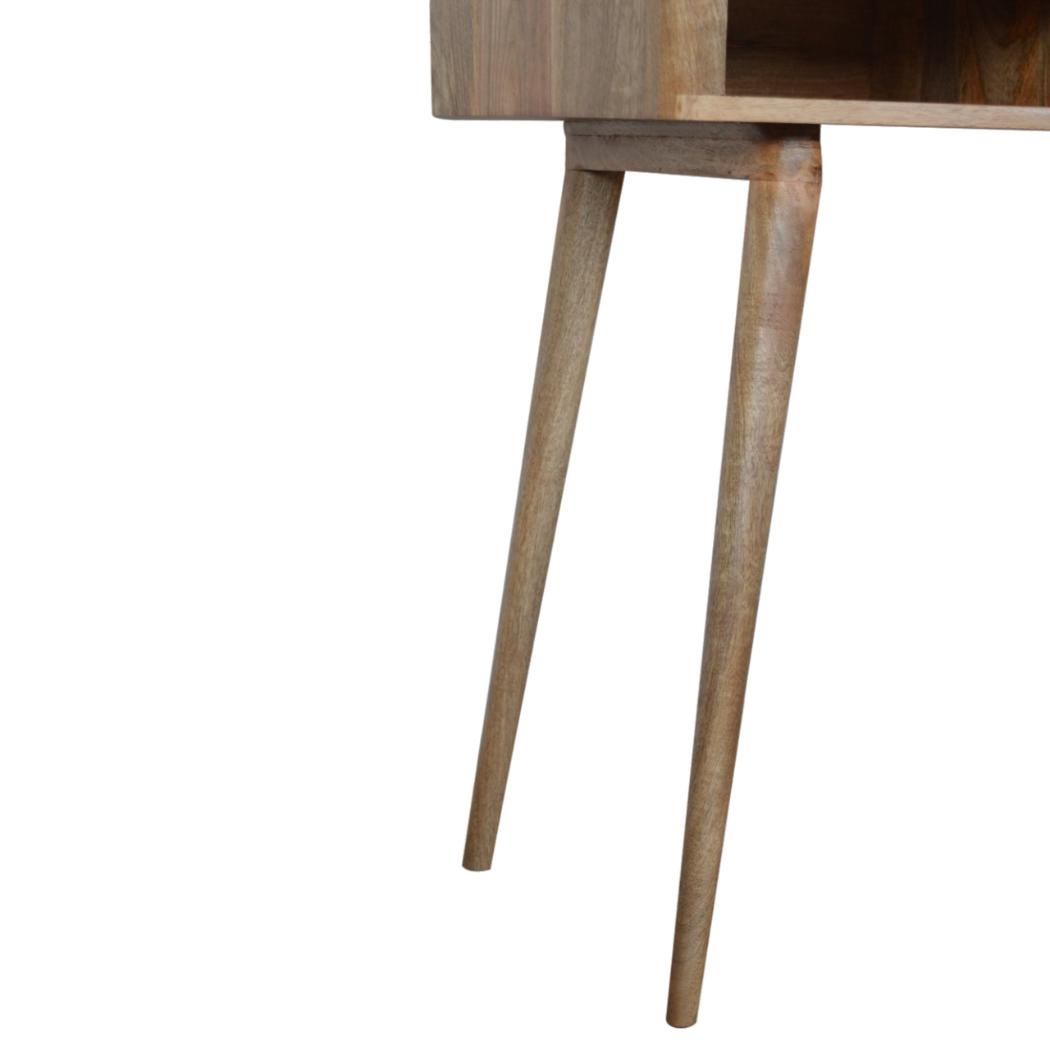 Leaf Embossed Writing Desk | Botanical Detail | Home Office & Study Table
