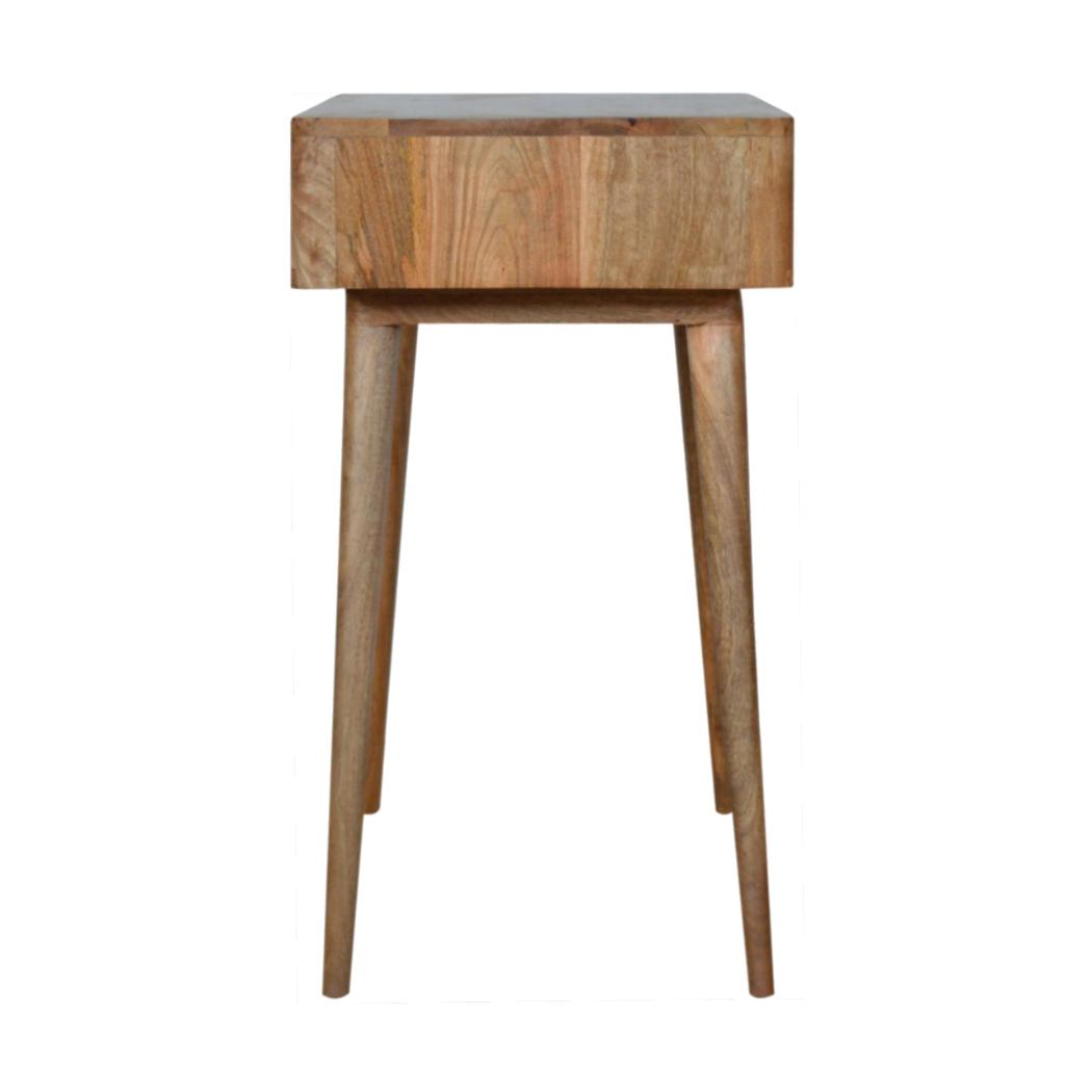 Leaf Embossed Writing Desk | Botanical Detail | Home Office & Study Table