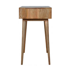 Leaf Embossed Writing Desk | Botanical Detail | Home Office & Study Table