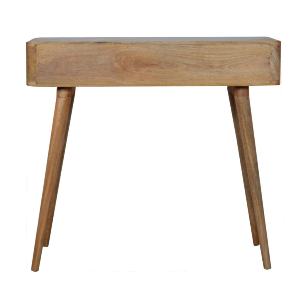 Leaf Embossed Writing Desk | Botanical Detail | Home Office & Study Table