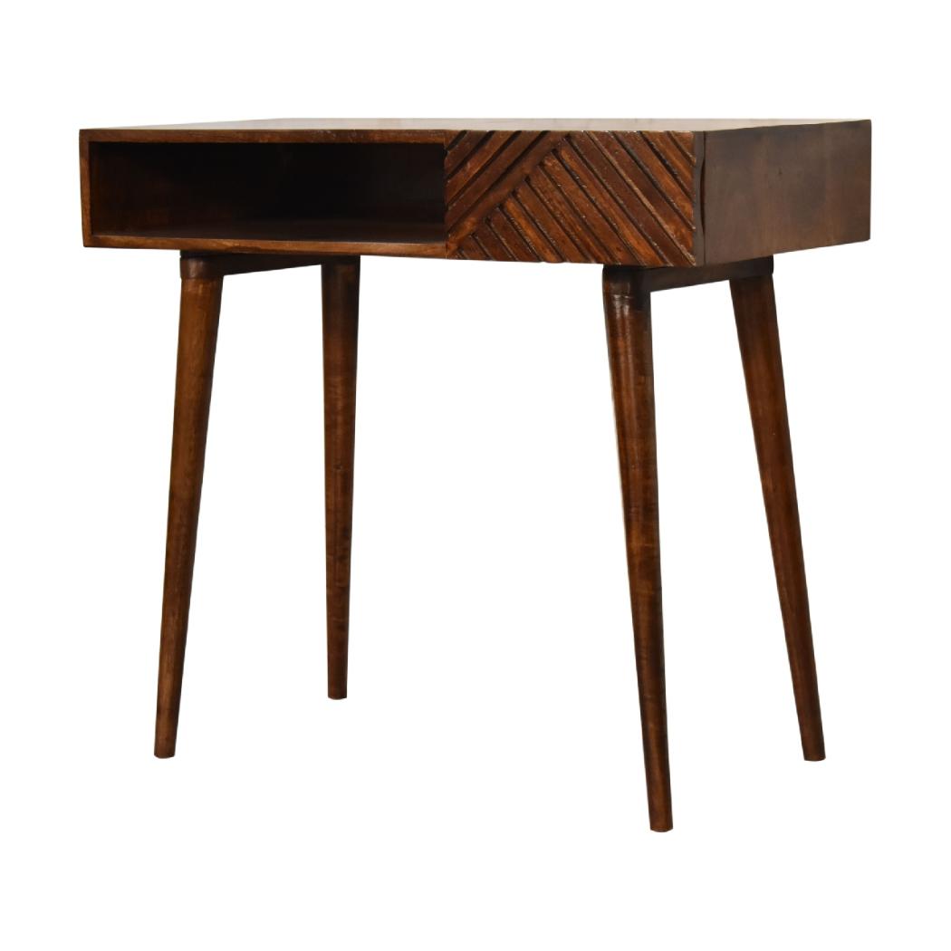 Lille Writing Desk | Chestnut Finish | Home Office Furniture