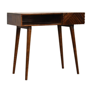 Lille Writing Desk | Chestnut Finish | Home Office Furniture