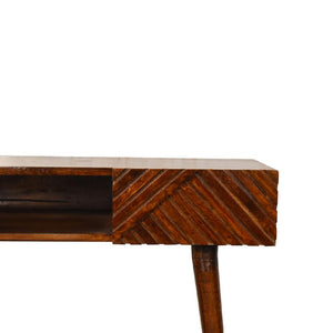 Lille Writing Desk | Chestnut Finish | Home Office Furniture