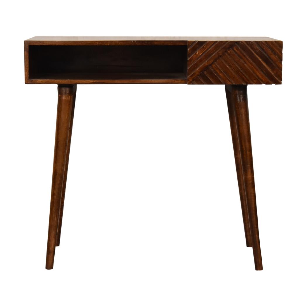 Lille Writing Desk | Chestnut Finish | Home Office Furniture