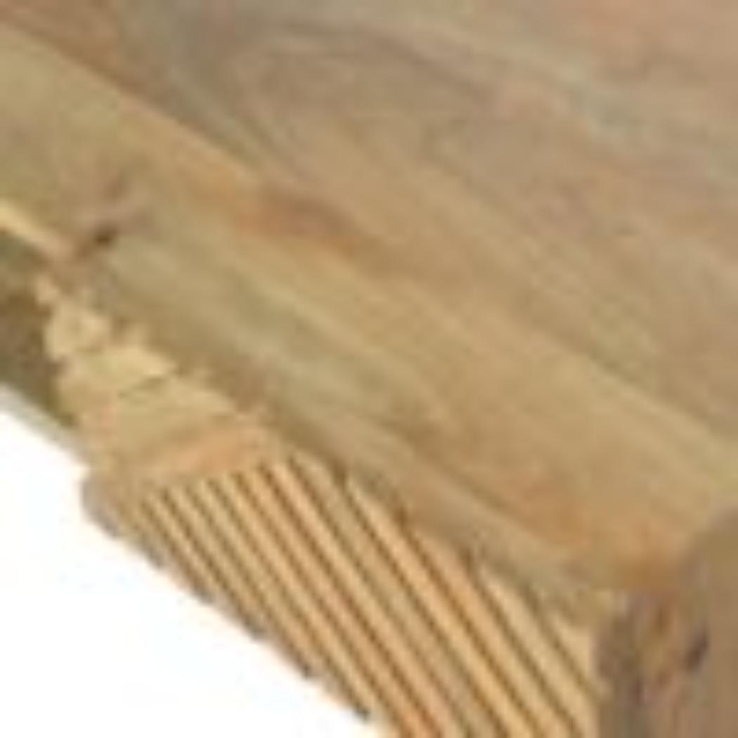 Lille Writing Desk | Solid Mango Wood | Natural Finish | Compact Home Office Table