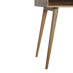 Lille Writing Desk | Solid Mango Wood | Natural Finish | Compact Home Office Table
