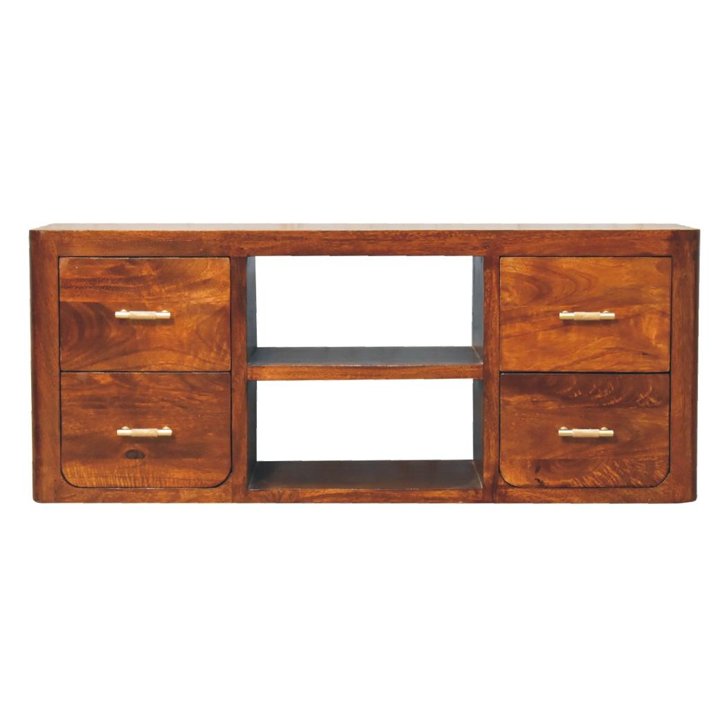 Luca Media Unit | Contemporary TV Storage | Living Room Entertainment Cabinet