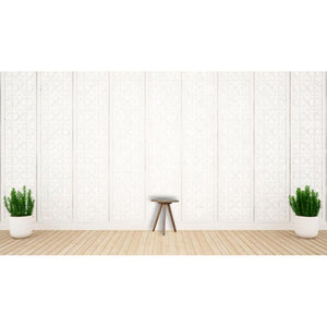 Lulu Tripod Side Table | Solid Mango Wood | Oak Finish | Round Accent Stool