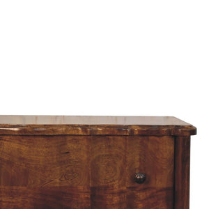 Lume 3 Drawer Chest | Roasted Timber Chest of Drawers