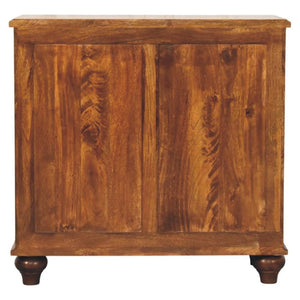 Lume 3 Drawer Chest | Roasted Timber Chest of Drawers
