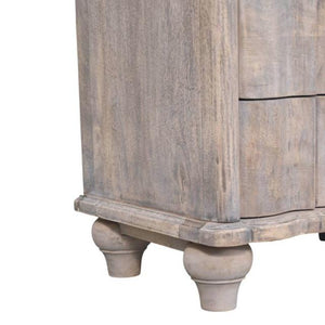 Lume Washed Bedside Table | Light Timber Nightstand | Relaxed Bedroom Storage