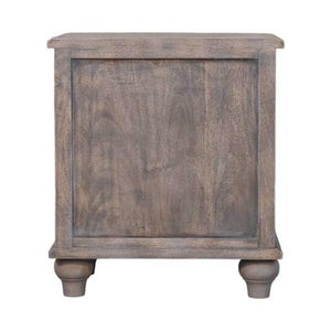 Lume Washed Bedside Table | Light Timber Nightstand | Relaxed Bedroom Storage