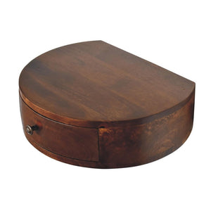Lunar Floating Bedside Table | 1 Drawer | Wall-Mounted Compact Nightstand
