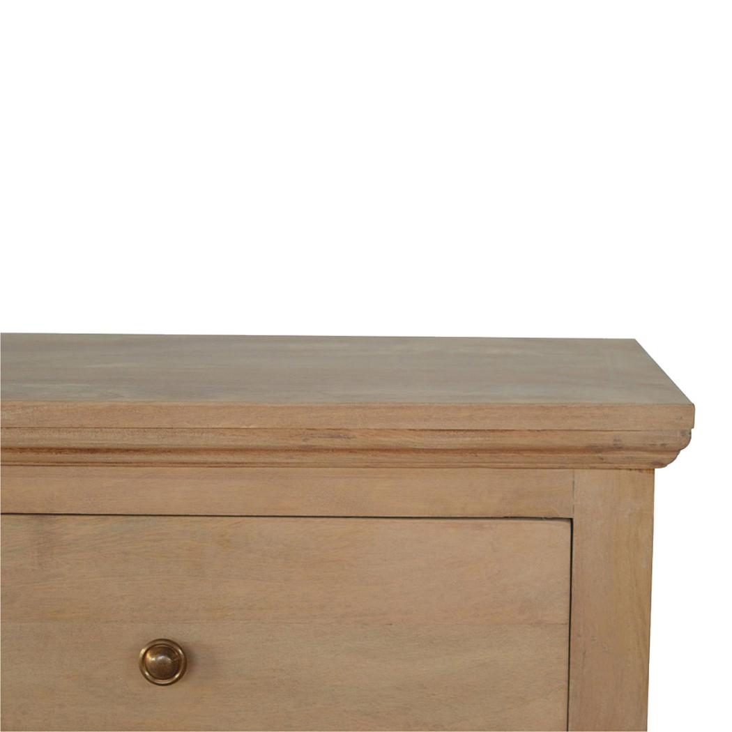 Mango Wood Chest of Drawers | Natural Timber | Bedroom Storage
