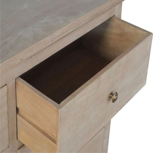 Mango Wood Chest of Drawers | Natural Timber | Bedroom Storage