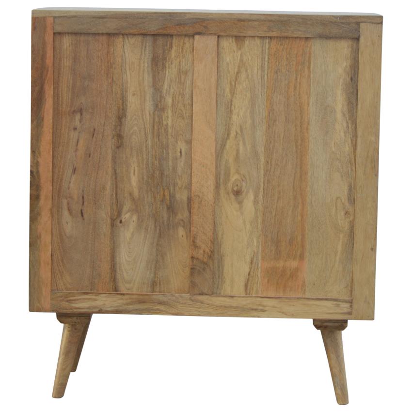 Solid Mango Wood Storage Cabinet | 7 Drawers | 2 Door Cupboards