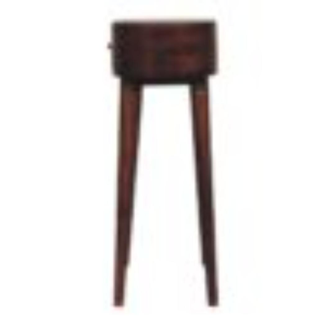 Mini Albion Console Table | Chestnut Finish | Compact Hallway Design