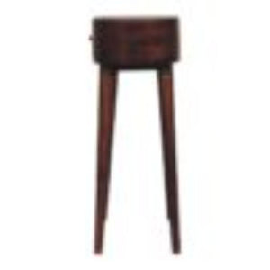 Mini Albion Console Table | Chestnut Finish | Compact Hallway Design
