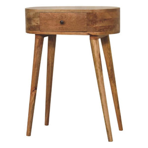 Mini Albion Console Table | Oak Finish | Compact Hallway Design