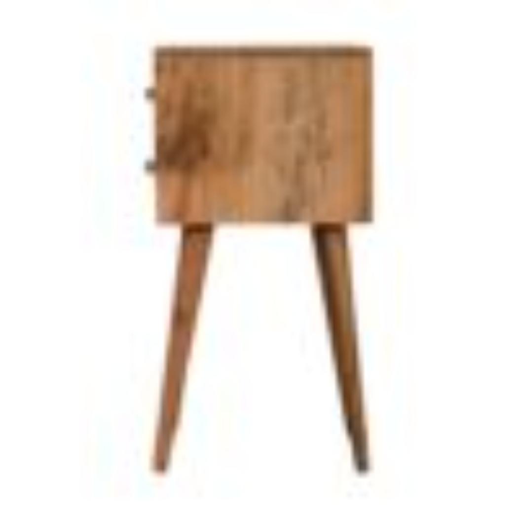 Mini Bone Inlay 2-Drawer Bedside | 2 Drawers | Handcrafted Storage