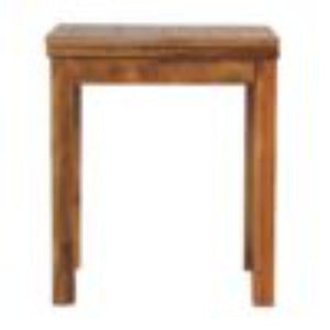 Mini Butterfly Dining Table | Oak Finish | Compact Extendable Dining