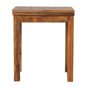 Mini Butterfly Dining Table | Oak Finish | Compact Extendable Dining