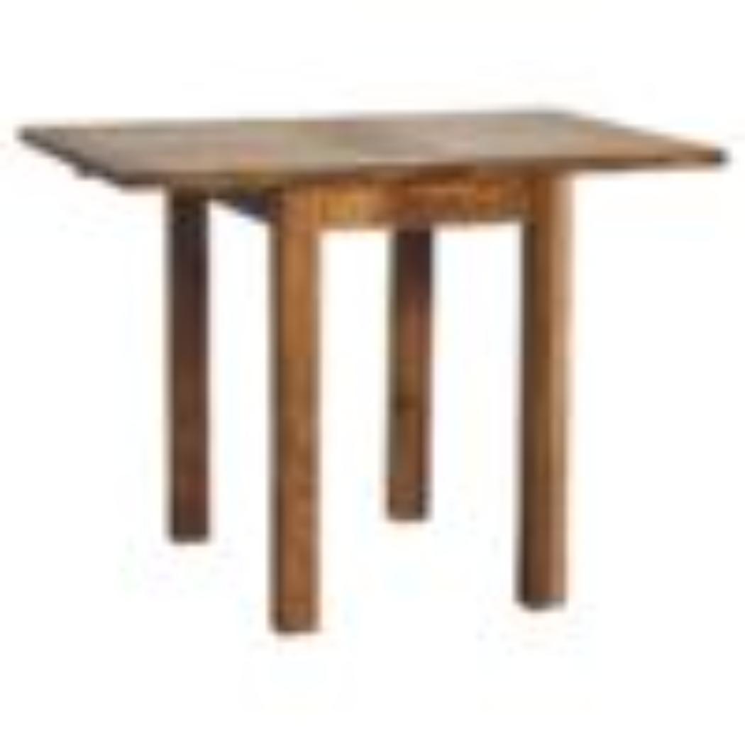 Mini Butterfly Dining Table | Oak Finish | Compact Extendable Dining