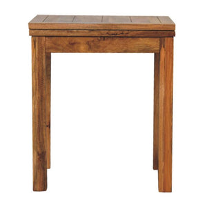 Mini Butterfly Dining Table | Oak Finish | Compact Extendable Dining