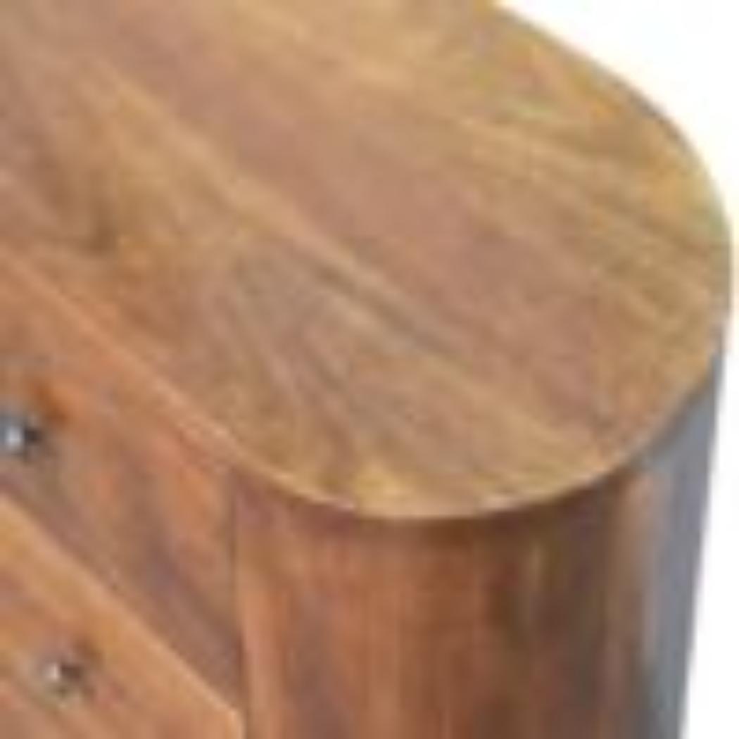 Mini Cabinet | Chestnut Finish | Compact Storage