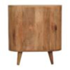 Mini Cabinet | Oak Finish | Compact Storage