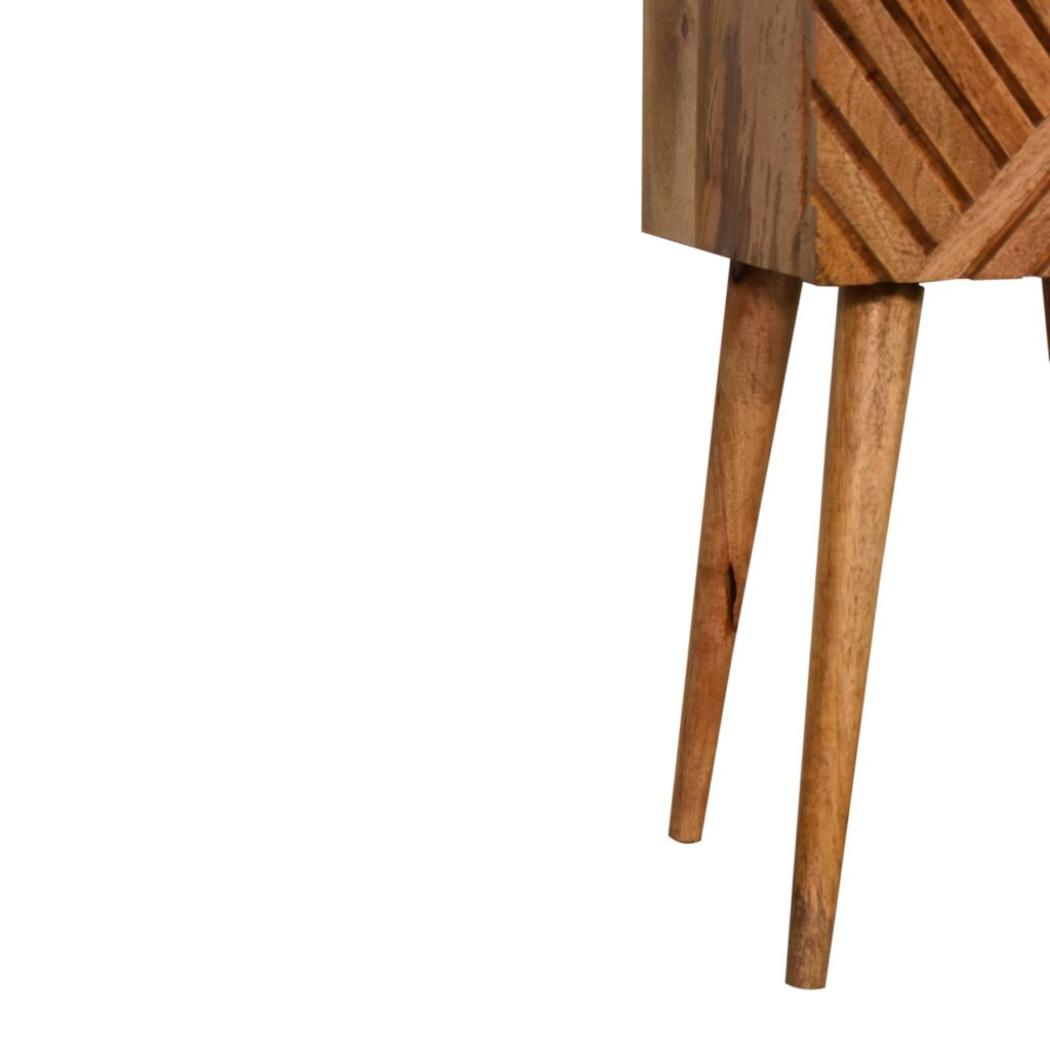 Mini Lillie Bedside Table | Compact Storage | Contemporary Design