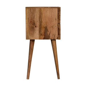 Mini Lillie Bedside Table | Compact Storage | Contemporary Design