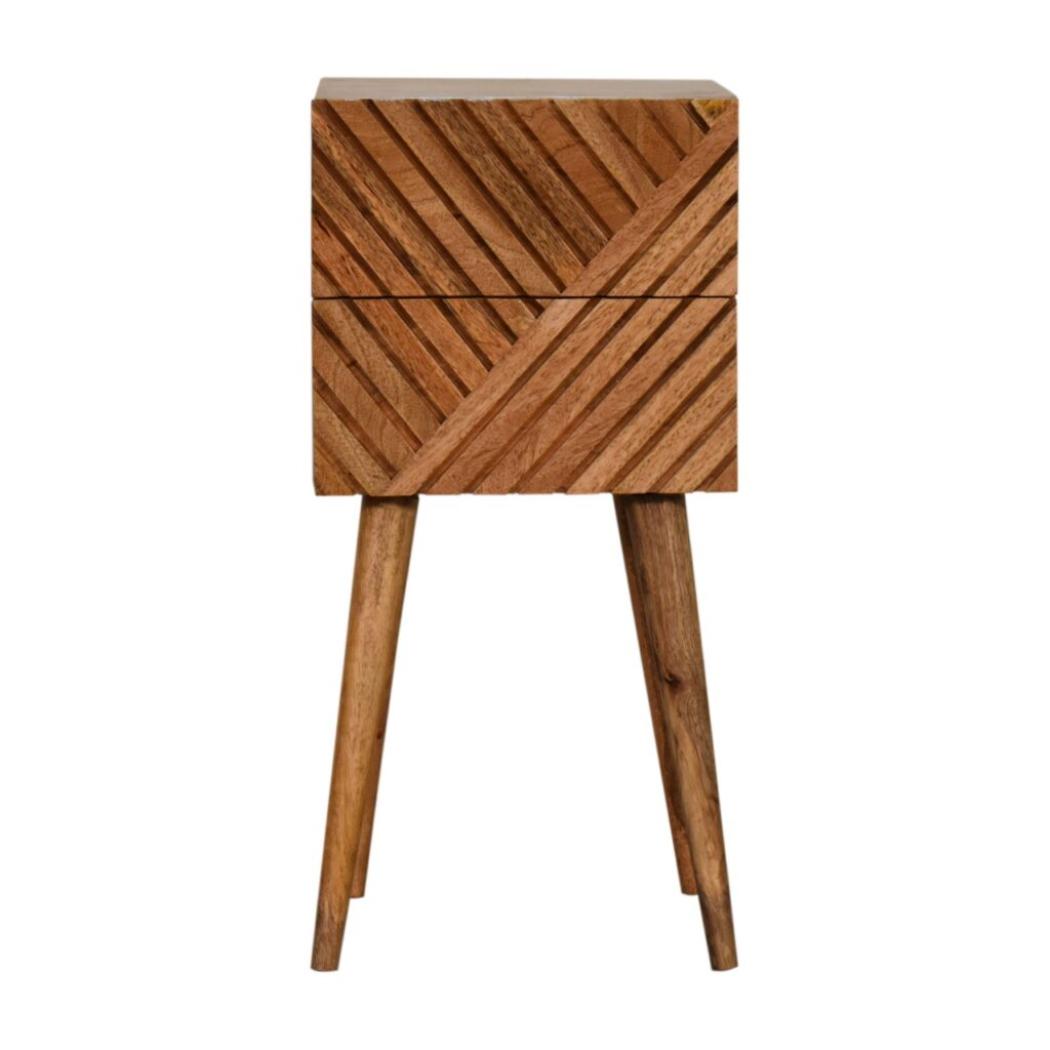 Mini Lillie Bedside Table | Compact Storage | Contemporary Design