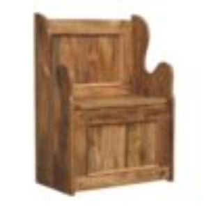 Mini Monks Bench | Compact Storage Seating | Country-Inspired Design