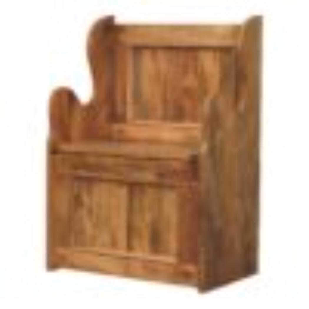 Mini Monks Bench | Compact Storage Seating | Country-Inspired Design