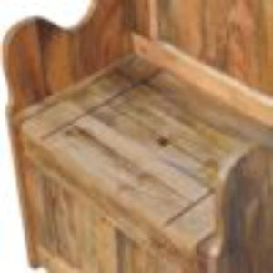 Mini Monks Bench | Compact Storage Seating | Country-Inspired Design