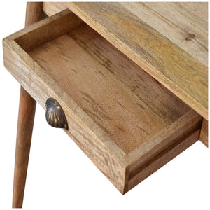 Mini Nordic Style Writing Desk | Solid Wood | Compact Home Office Desk