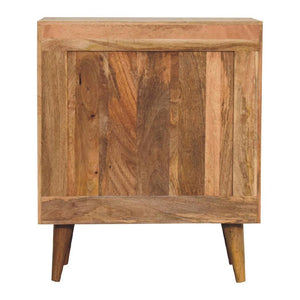 Mini Pineapple Carved Cabinet | Decorative Carving | Compact Storage