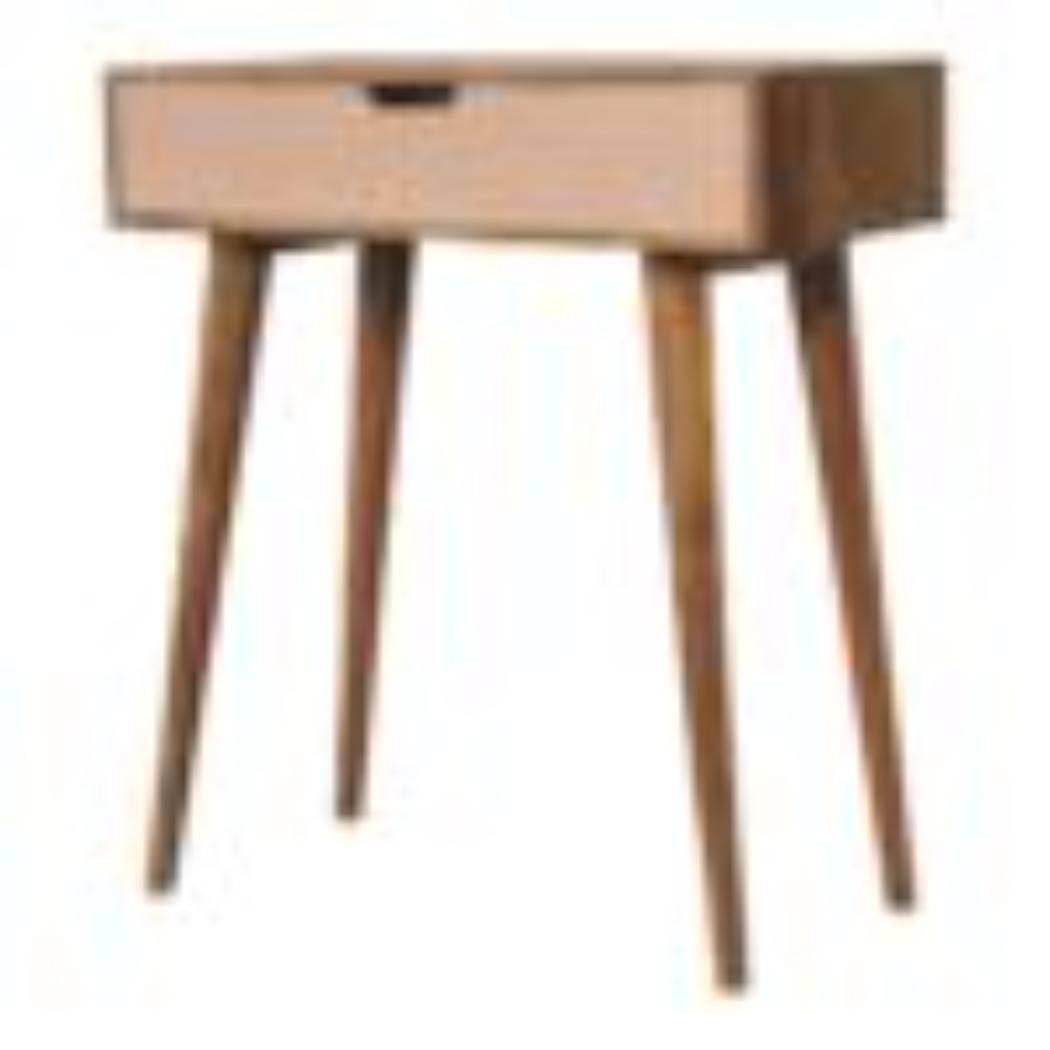 Mini Pink Dressing Table | Painted Detail | Compact Vanity Storage