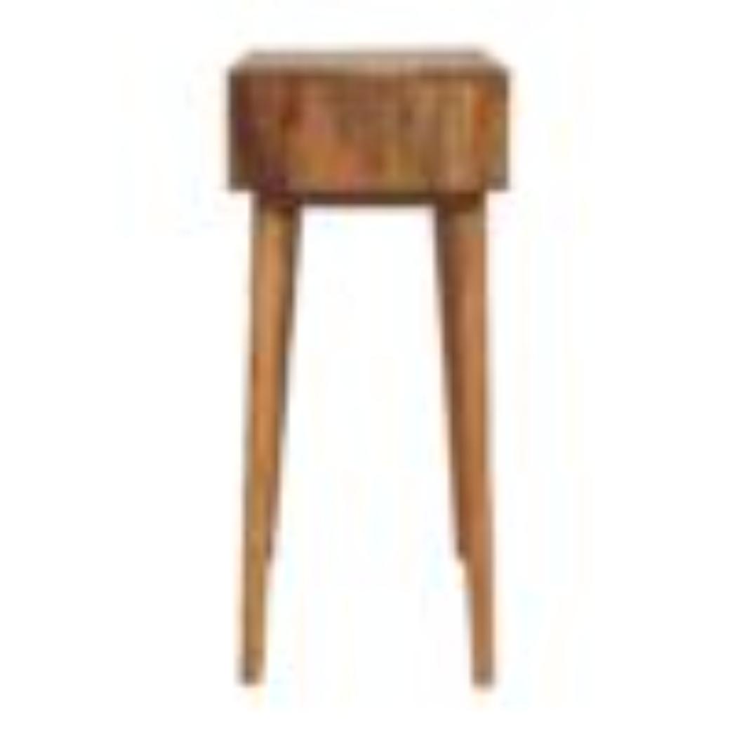 Mini Pink Dressing Table | Painted Detail | Compact Vanity Storage