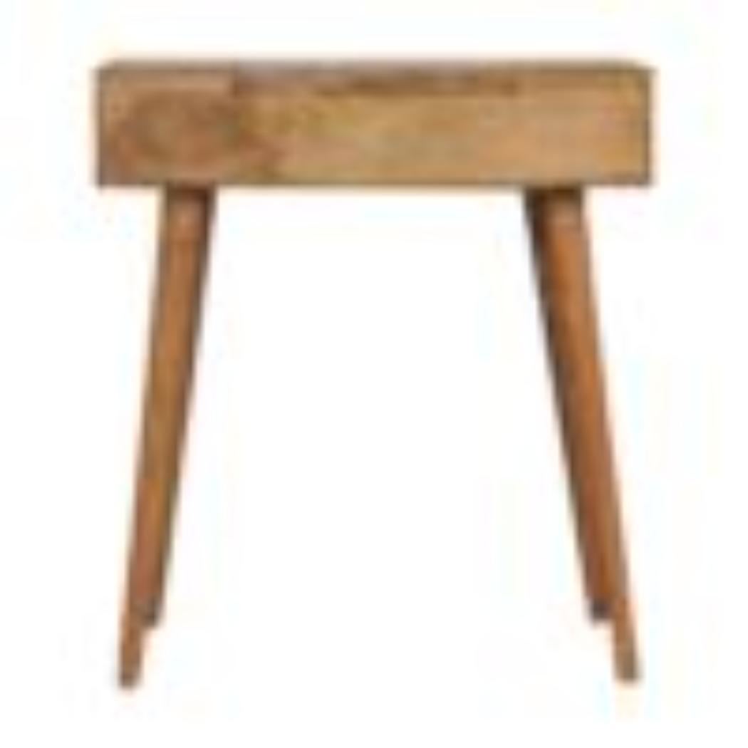 Mini Pink Dressing Table | Painted Detail | Compact Vanity Storage