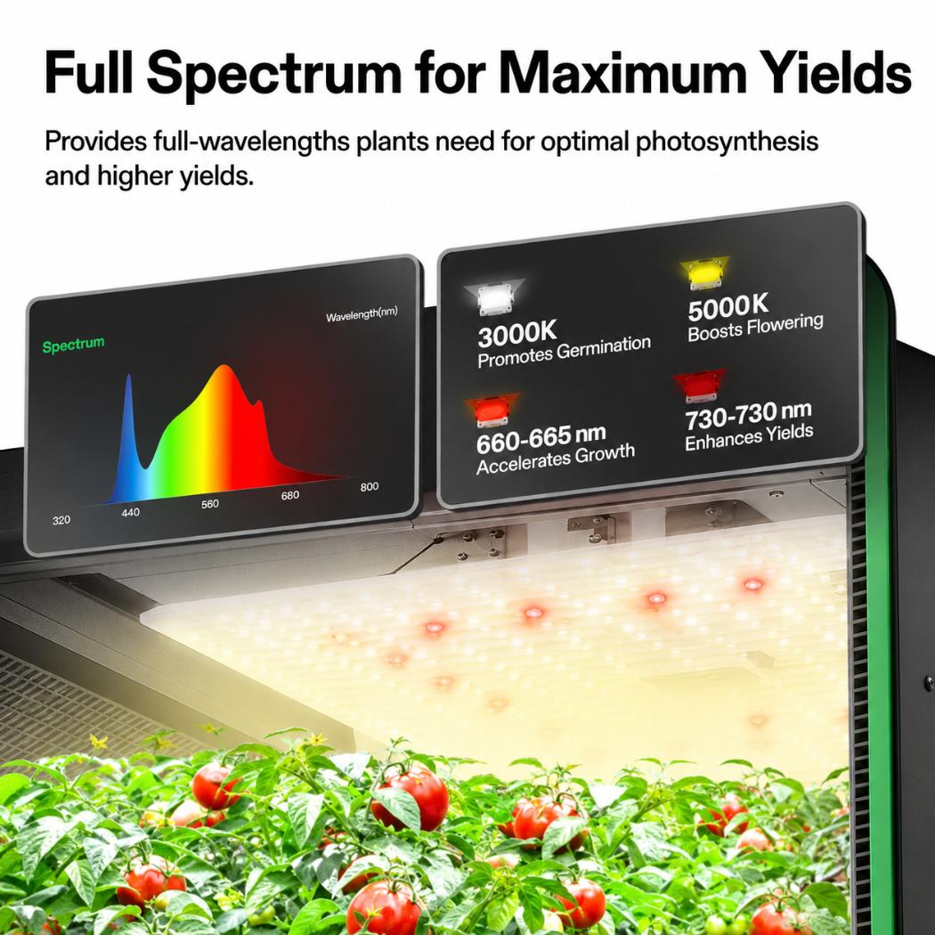 Mini Smart Indoor Grow Tent Kit | 2x2 ft | 100W Full Spectrum LED
