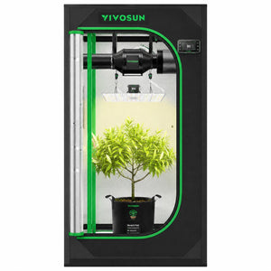 Mini Smart Indoor Grow Tent Kit | 2x2 ft | 100W Full Spectrum LED
